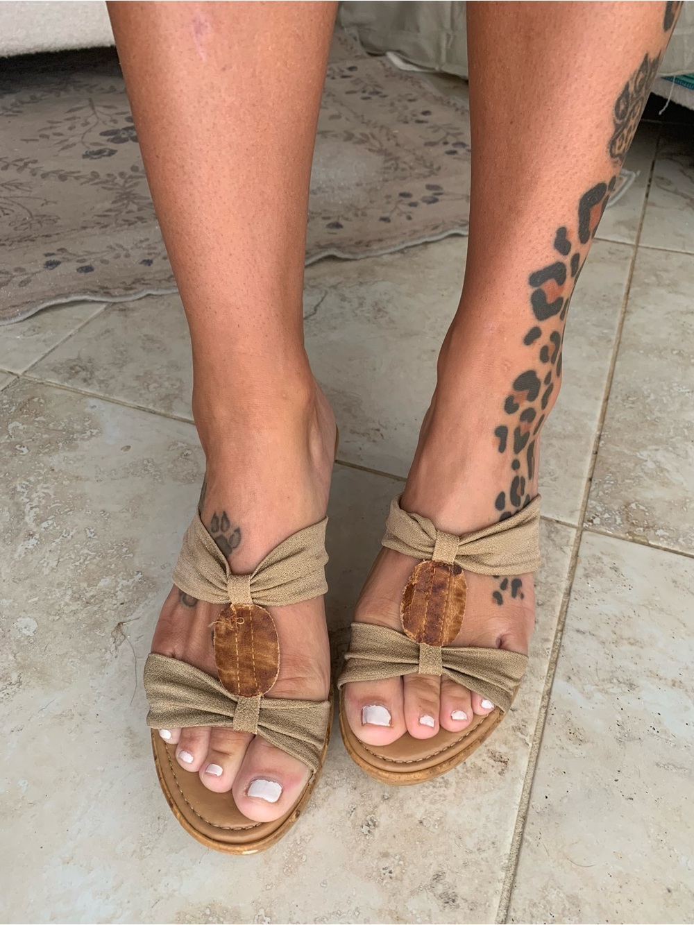 🥥Beachy Italian Shoemaker Wedges